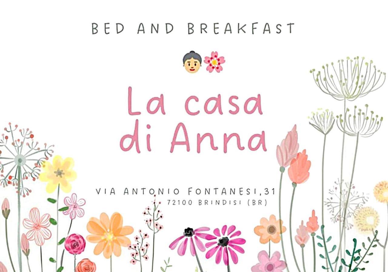 La Casa Di Anna Apartment บรินดิซิ ภายนอก รูปภาพ